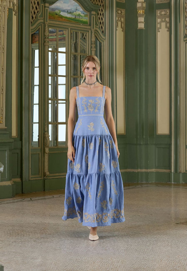 Barbara Madera Midi Dress