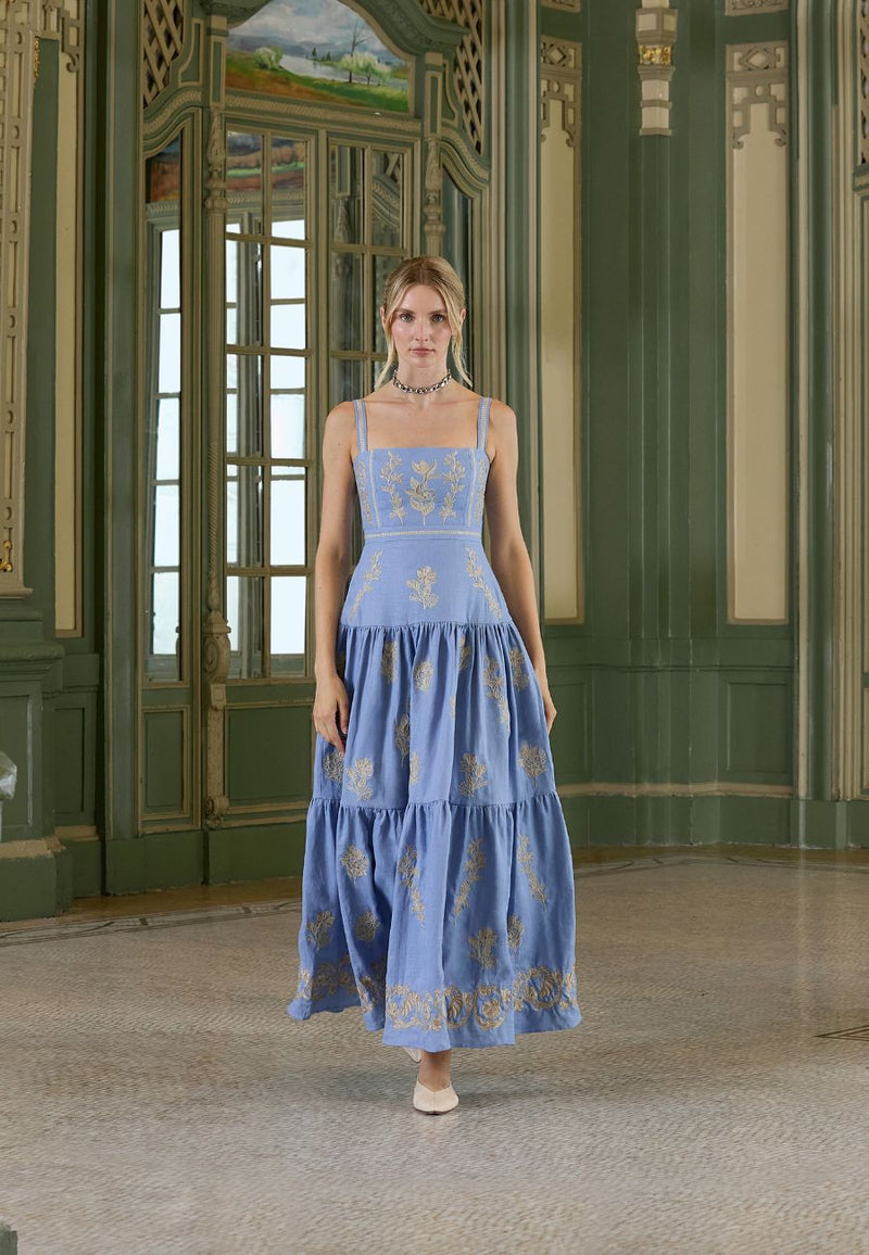 Barbara Madera Midi Dress