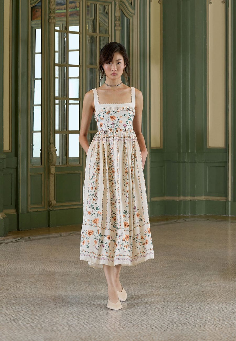 Barbara Chinesis Midi Dress