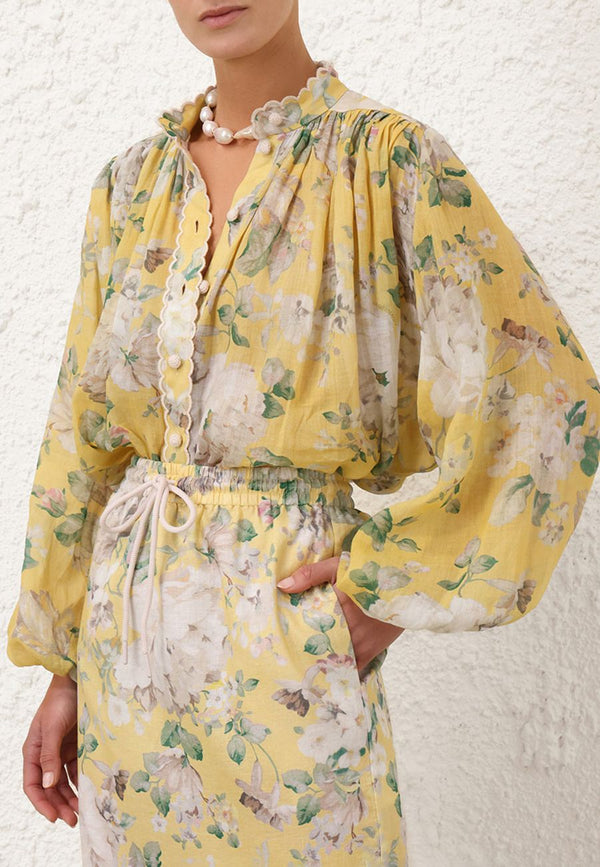Acacia Scallop Blouse