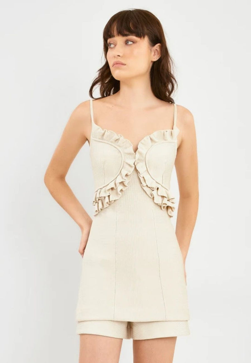 Alcar Romper Ruffled