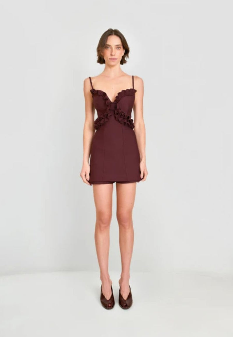 Alcar Romper Ruffled
