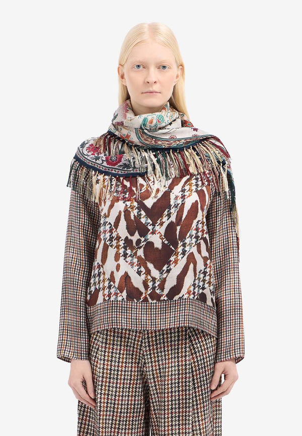 Aloeuw Shawl Scarf 100x100