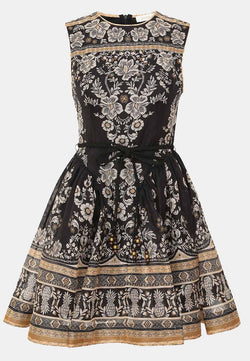 Balance Peplum Mini Dress