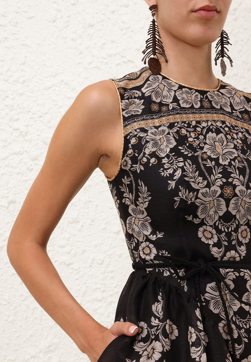 Balance Peplum Mini Dress