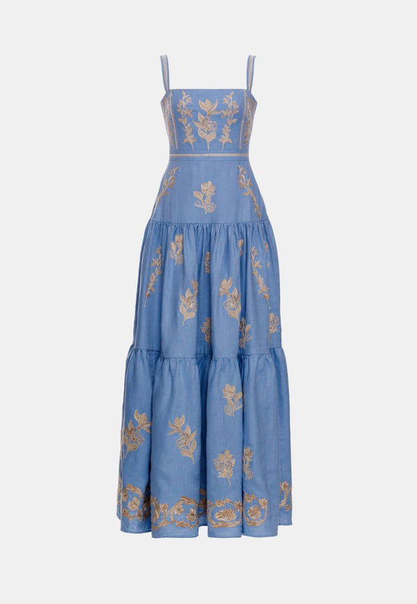 Barbara Madera Midi Dress