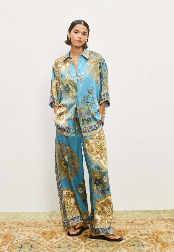 Cassie Silk Pant