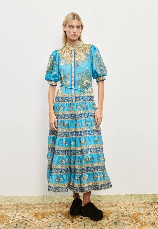 Cassie Tiered Midi Dress