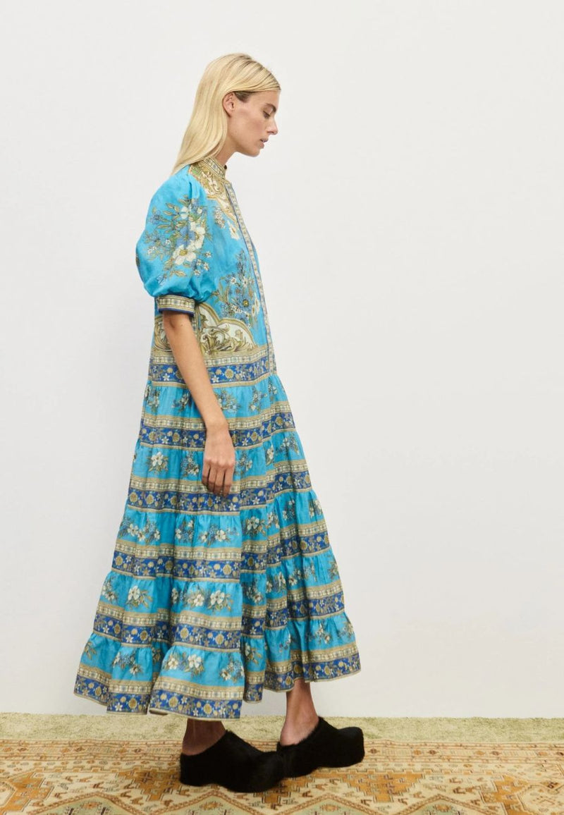 Cassie Tiered Midi Dress