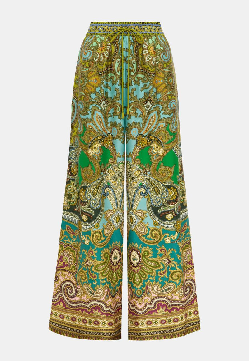 Clemenza Silk Pant