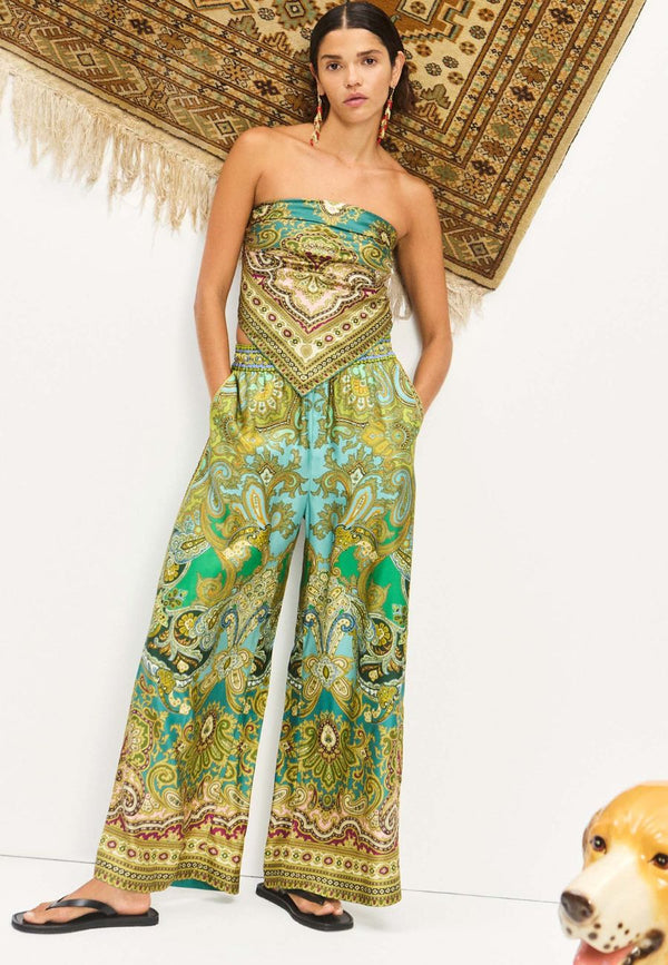 Clemenza Silk Pant