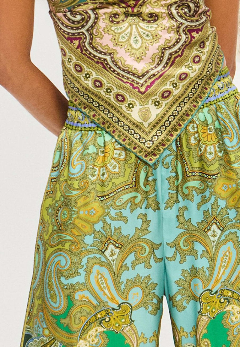 Clemenza Silk Pant