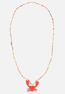 Crab Season Necklace