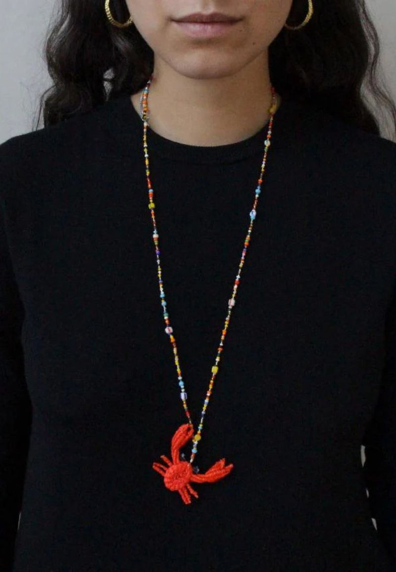 Crab Season Necklace