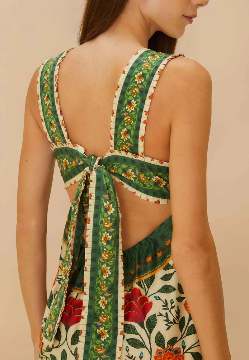 Garden Tapestry Maxi Dress