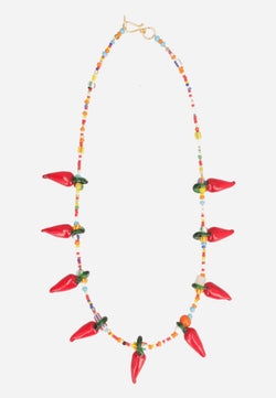 Harvest Red Necklace