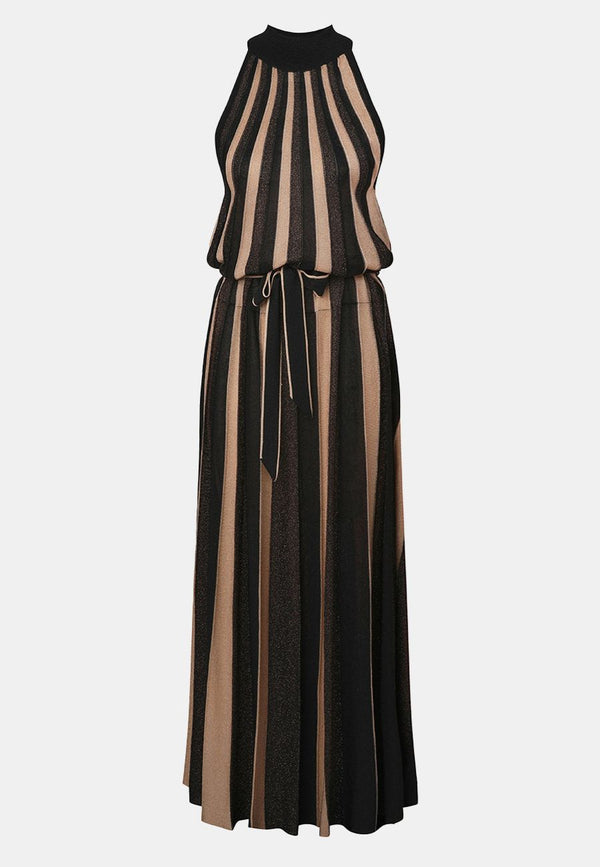 Hypnotic Halter Midi Dress
