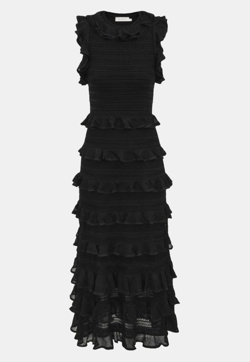 Hypnotic Lace Knit Racer Dress