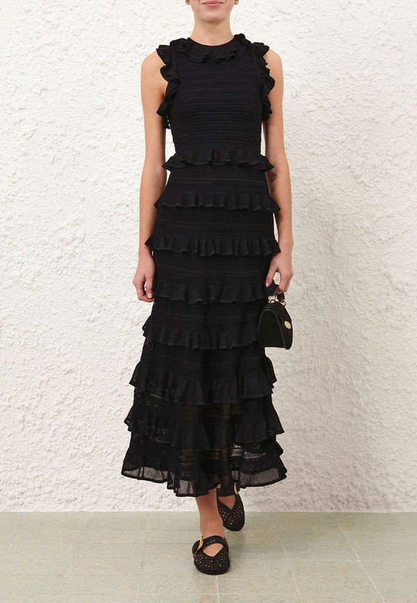 Hypnotic Lace Knit Racer Dress