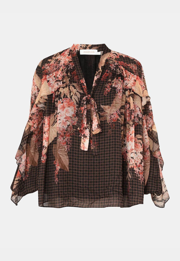 Illuminate Flutter Blouse