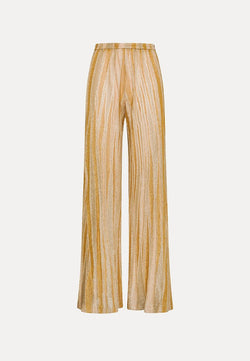 Jacquard Flared Pants