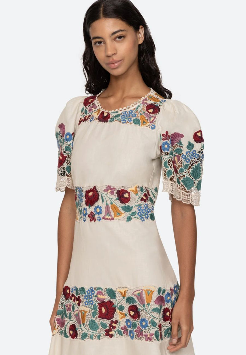 Katharine Embroidery Dress