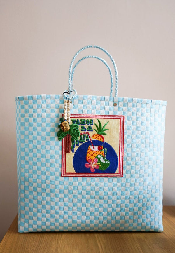 Large Vamos a la Playa Tote Bag