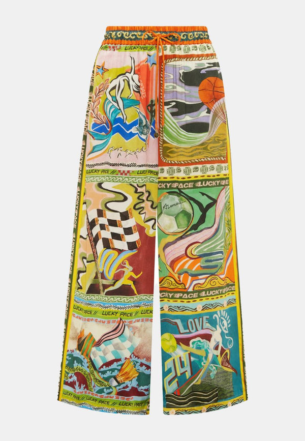 Lucky Pace Silk Pant