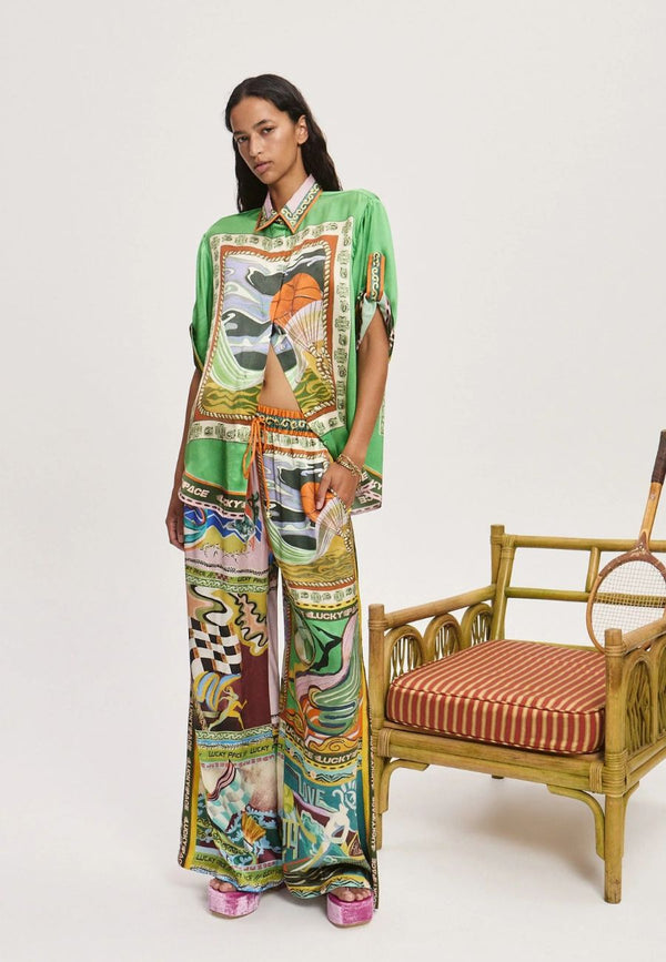 Lucky Pace Silk Pant