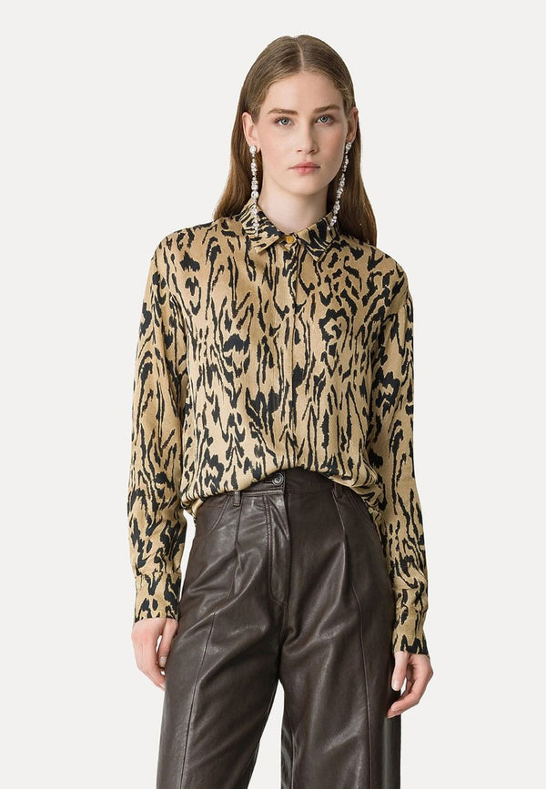 "Moiree" Oversized Shirt