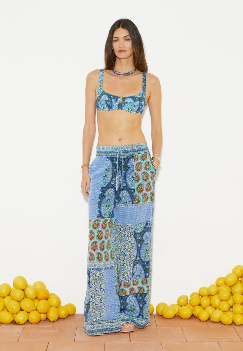 Onda Silk Wide Leg Pant