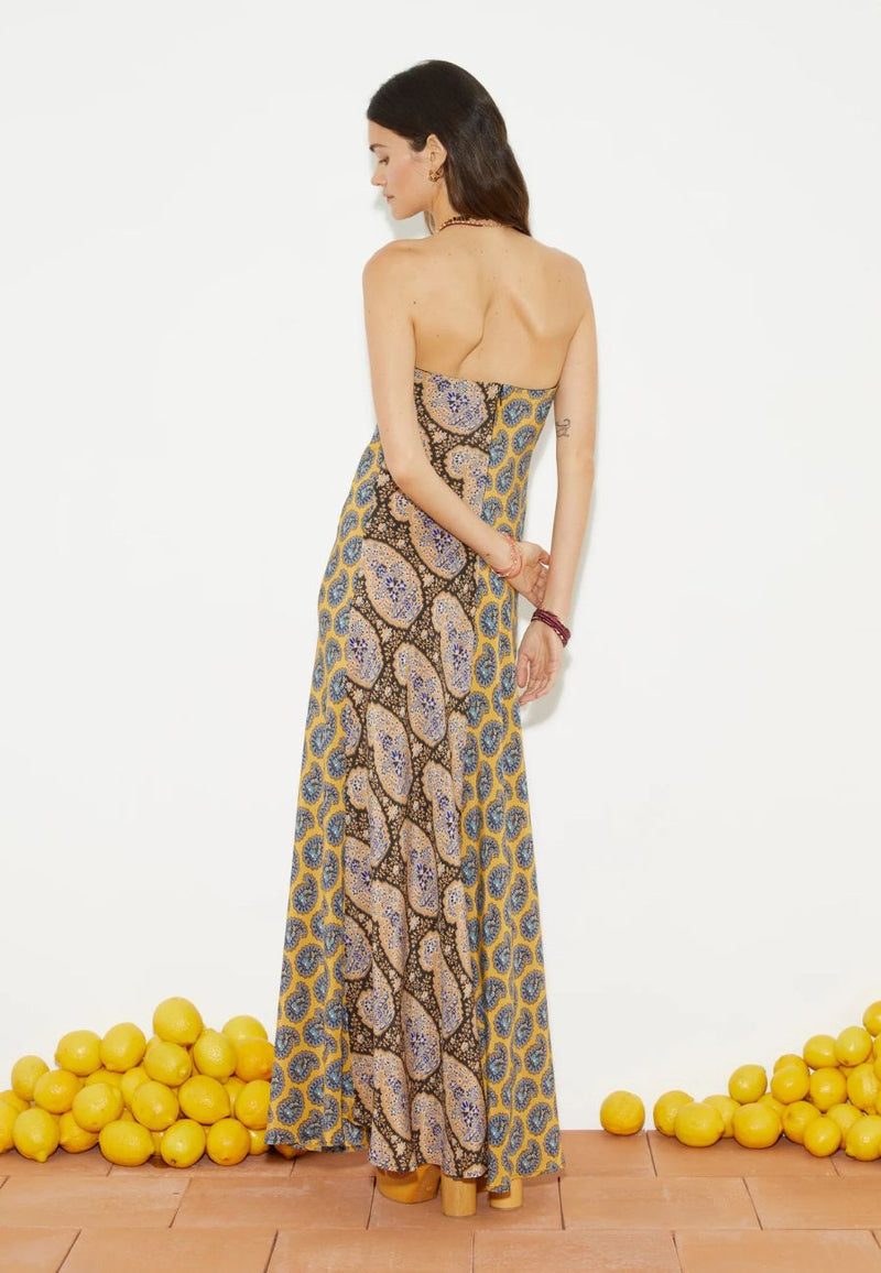 Pietro Silk Maxi Dress