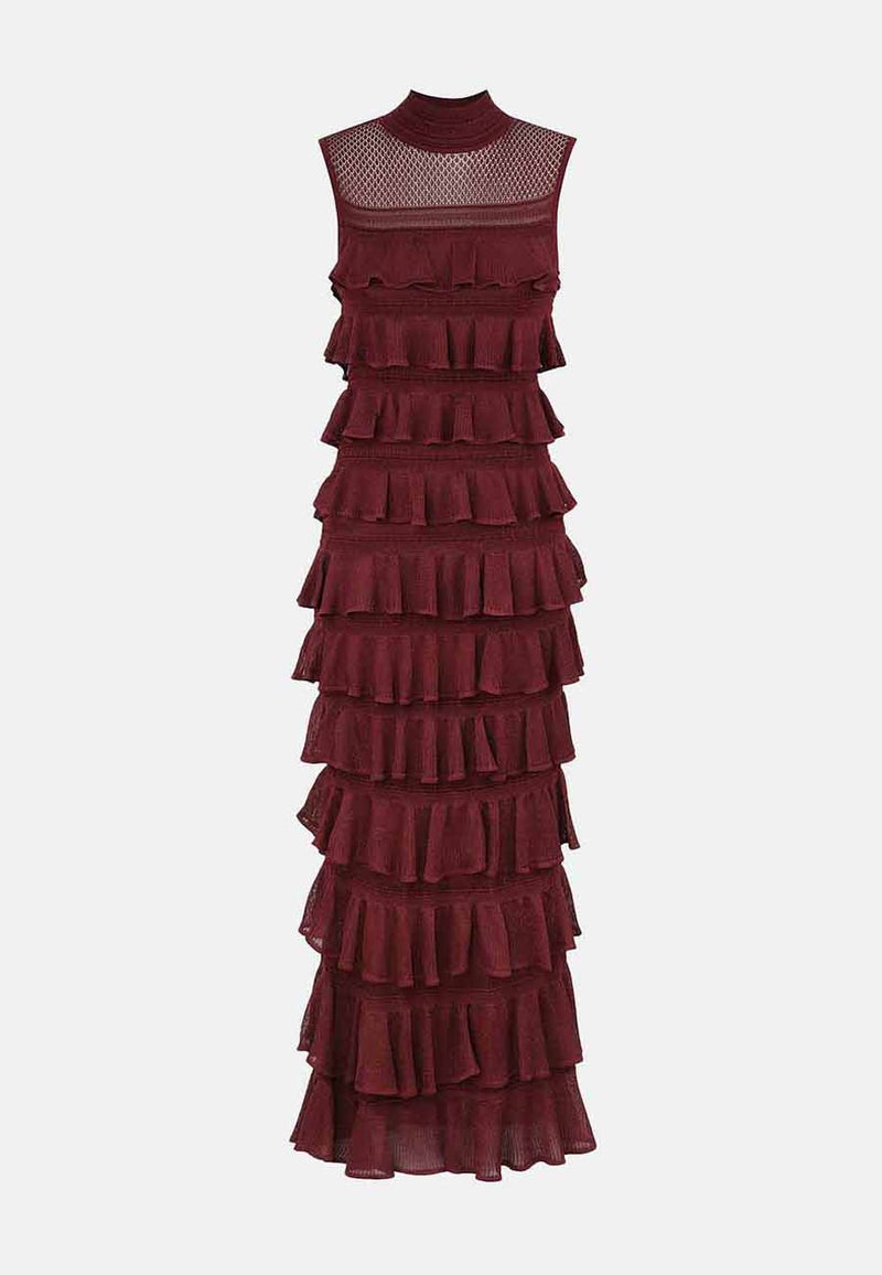 Rebellion Frill Midi Dress