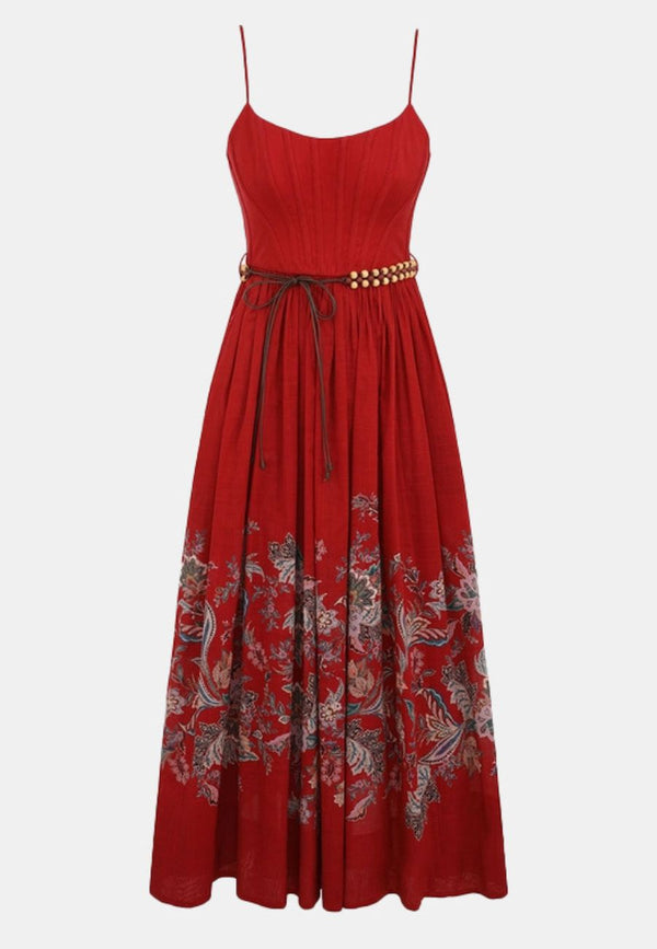 Rhiannon Corset Midi Dress