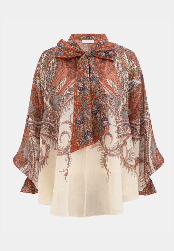 Rhiannon Tie Neck Blouse