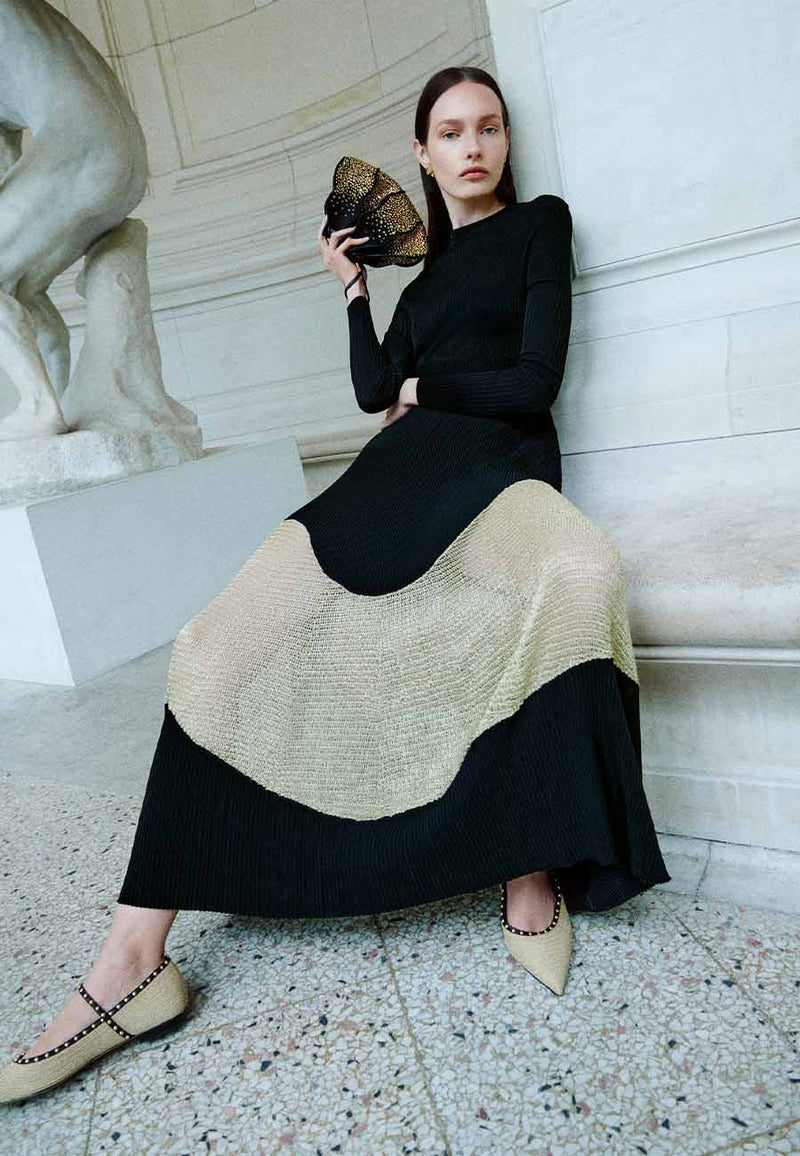 Roanne Dress w/ Lurex