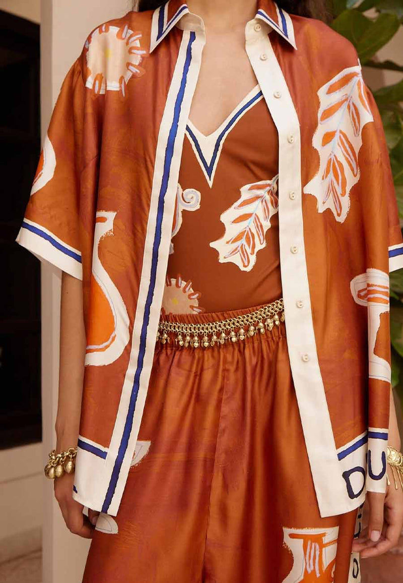 Soleil D'amour Silk Shirt