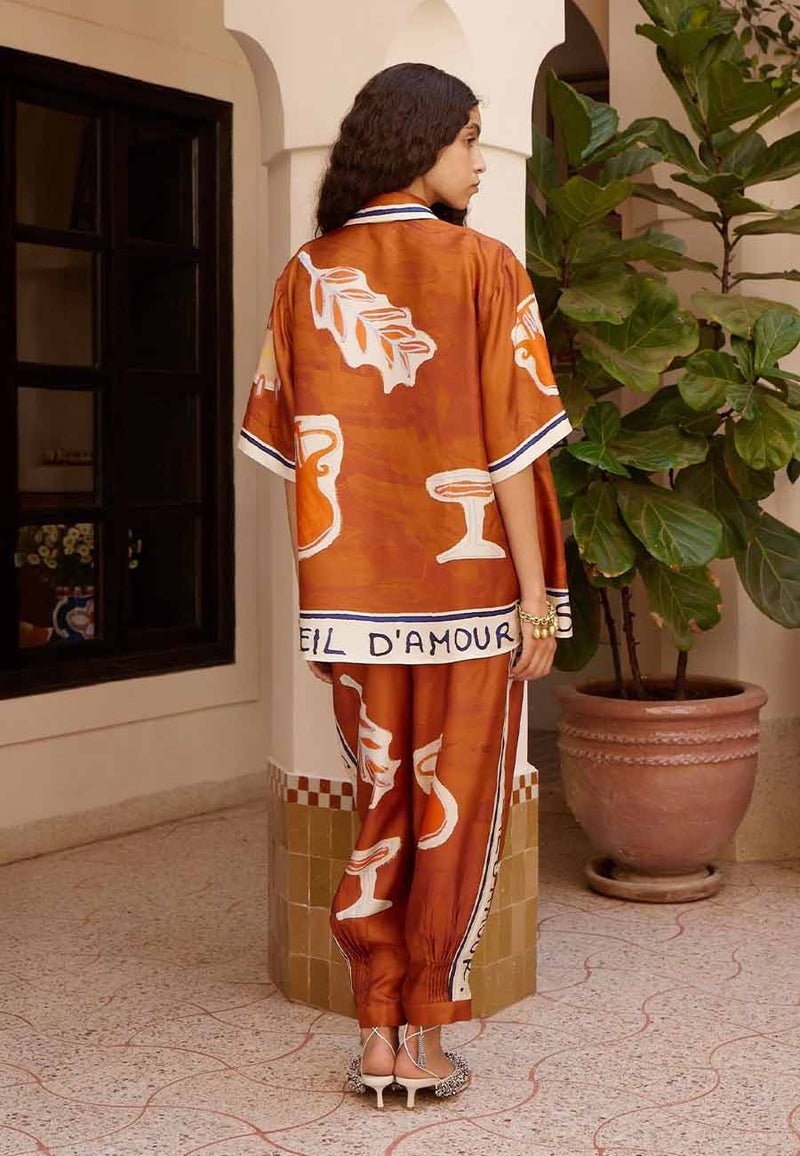 Soleil D'amour Silk Shirt