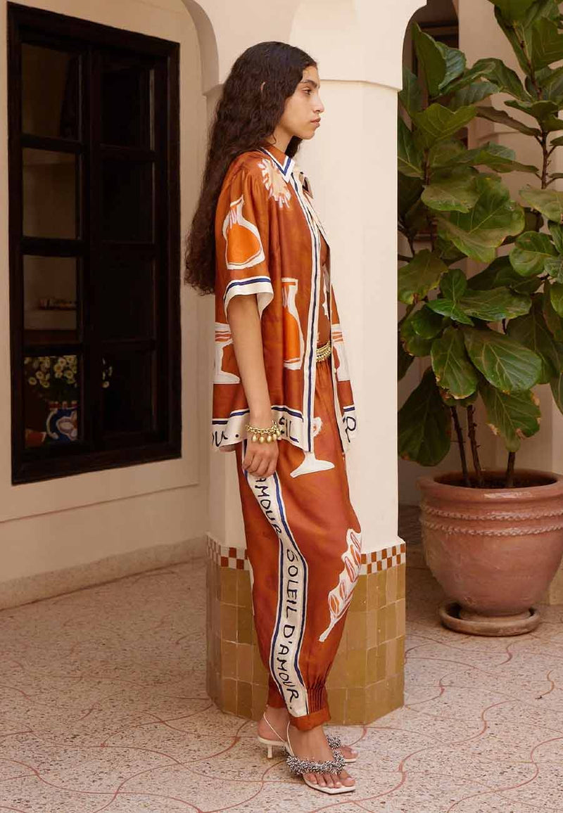 Soleil D'amour Silk Shirt