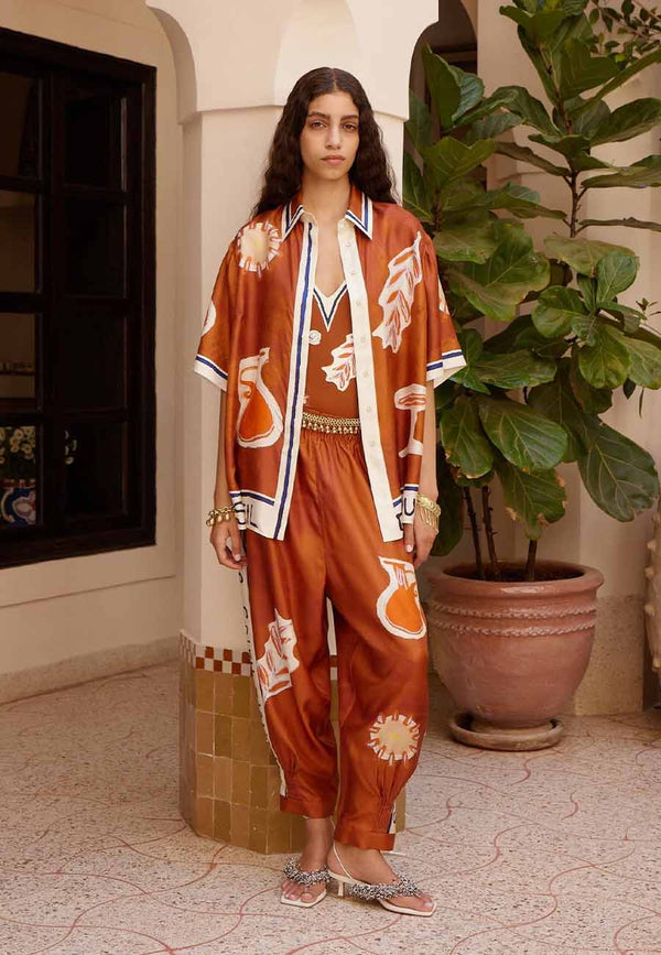 Soleil D'amour Silk Shirt