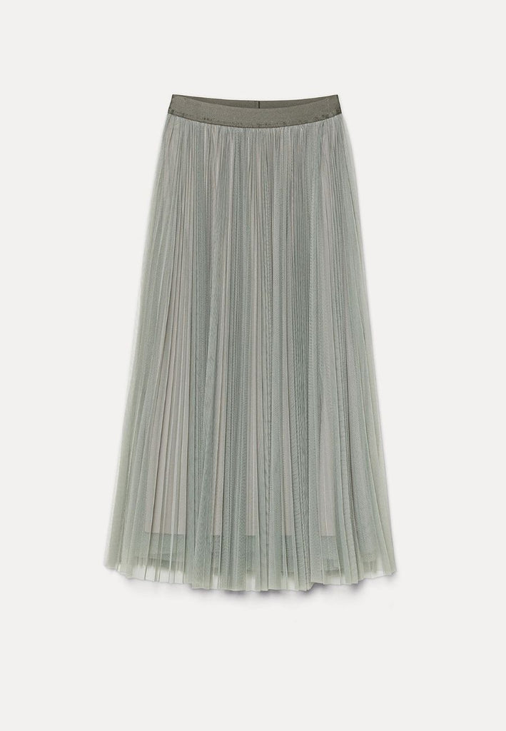 Tulle Soleil Pliss' Skirt - Main Image