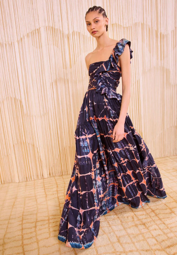 Valeria One Shoulder Gown