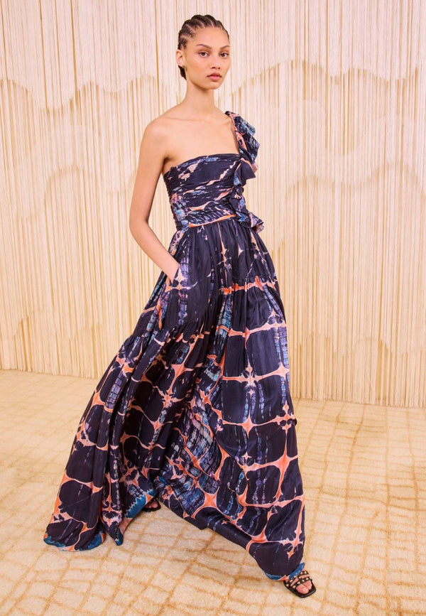 Valeria One Shoulder Gown