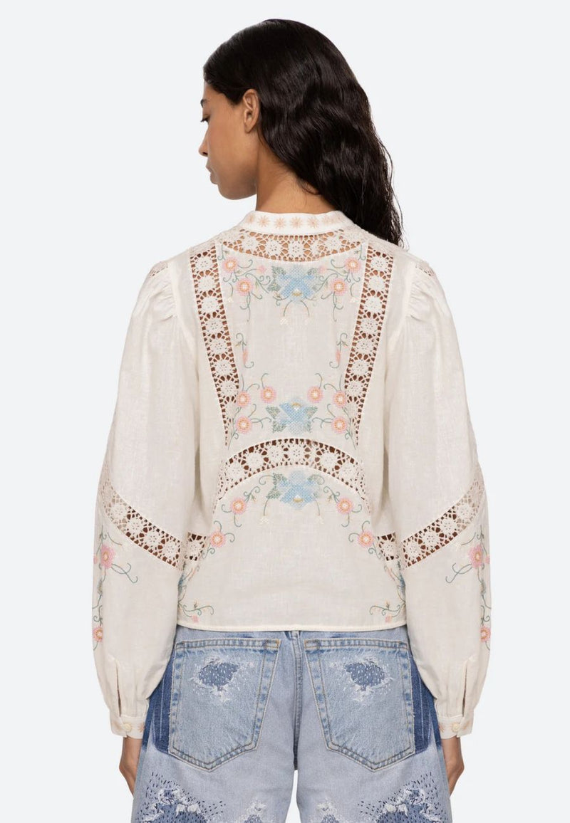 Vesna Embroidery Blouse