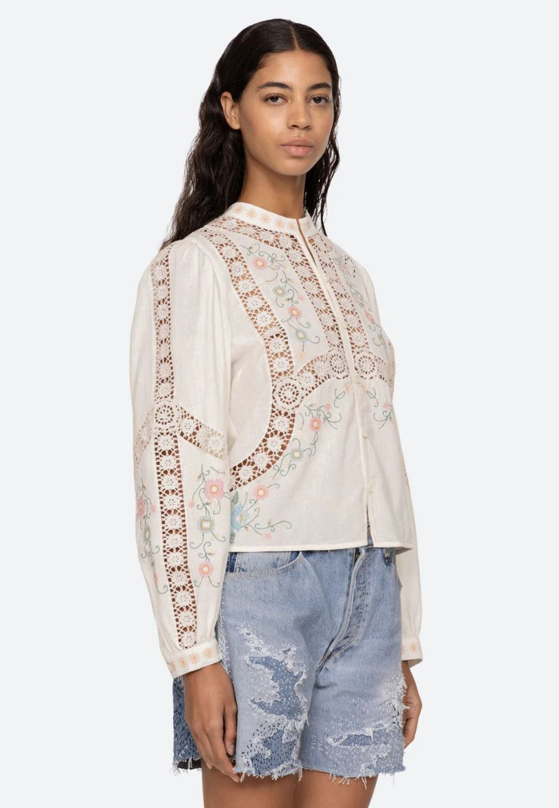 Vesna Embroidery Blouse