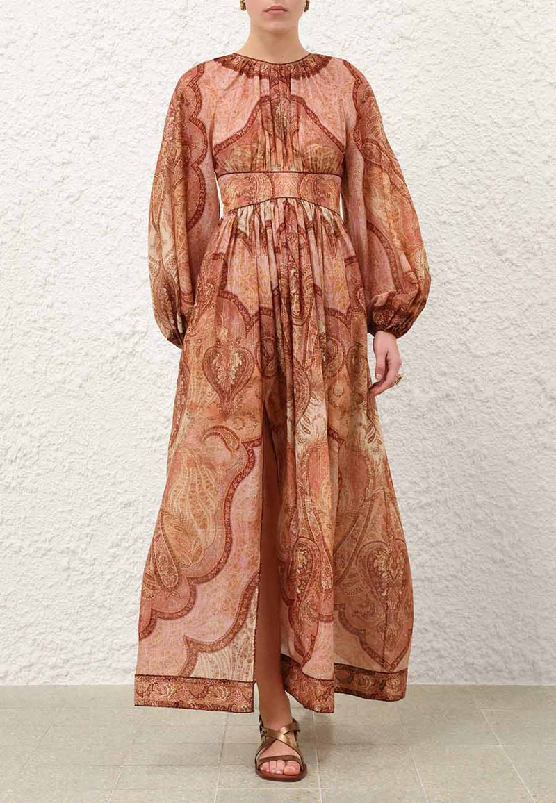 Wanderlust Long Sleeve Midi