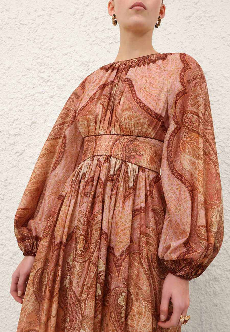 Wanderlust Long Sleeve Midi