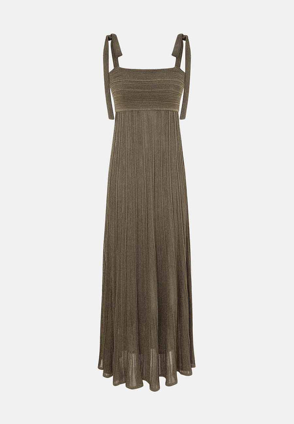 Wanderlust Metallic Maxi Dress
