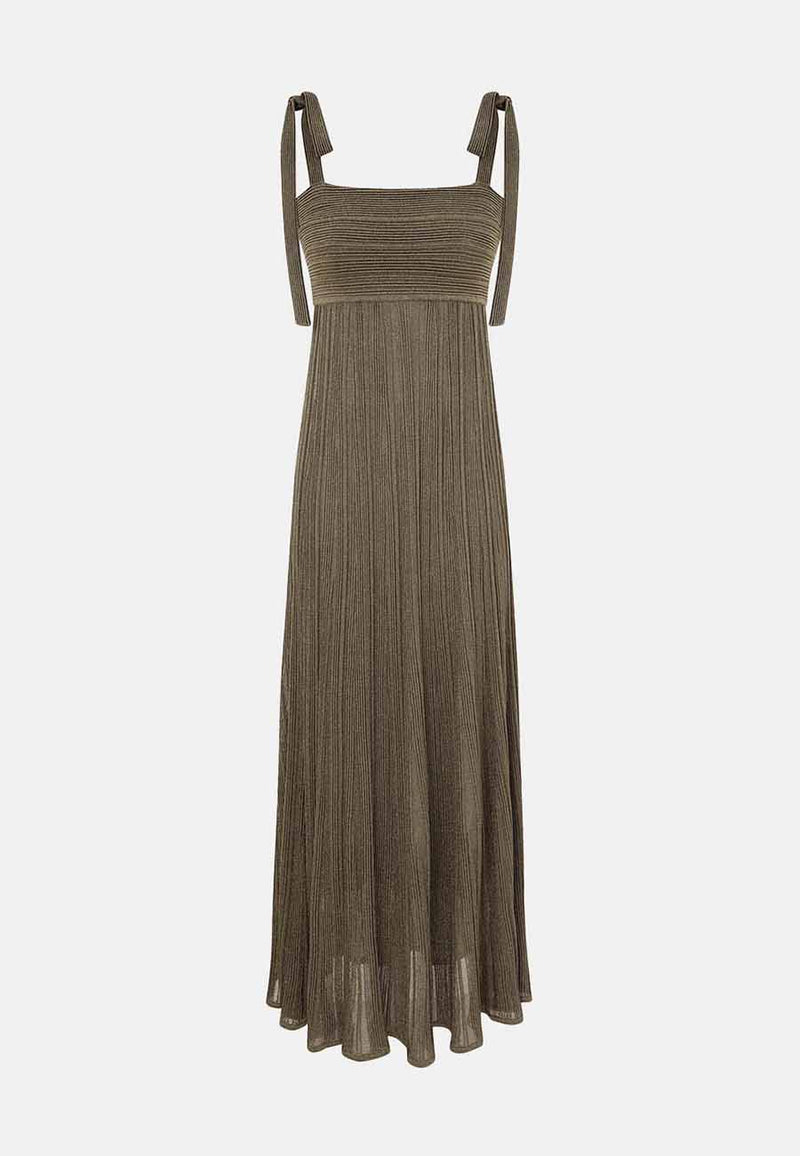 Wanderlust Metallic Maxi Dress