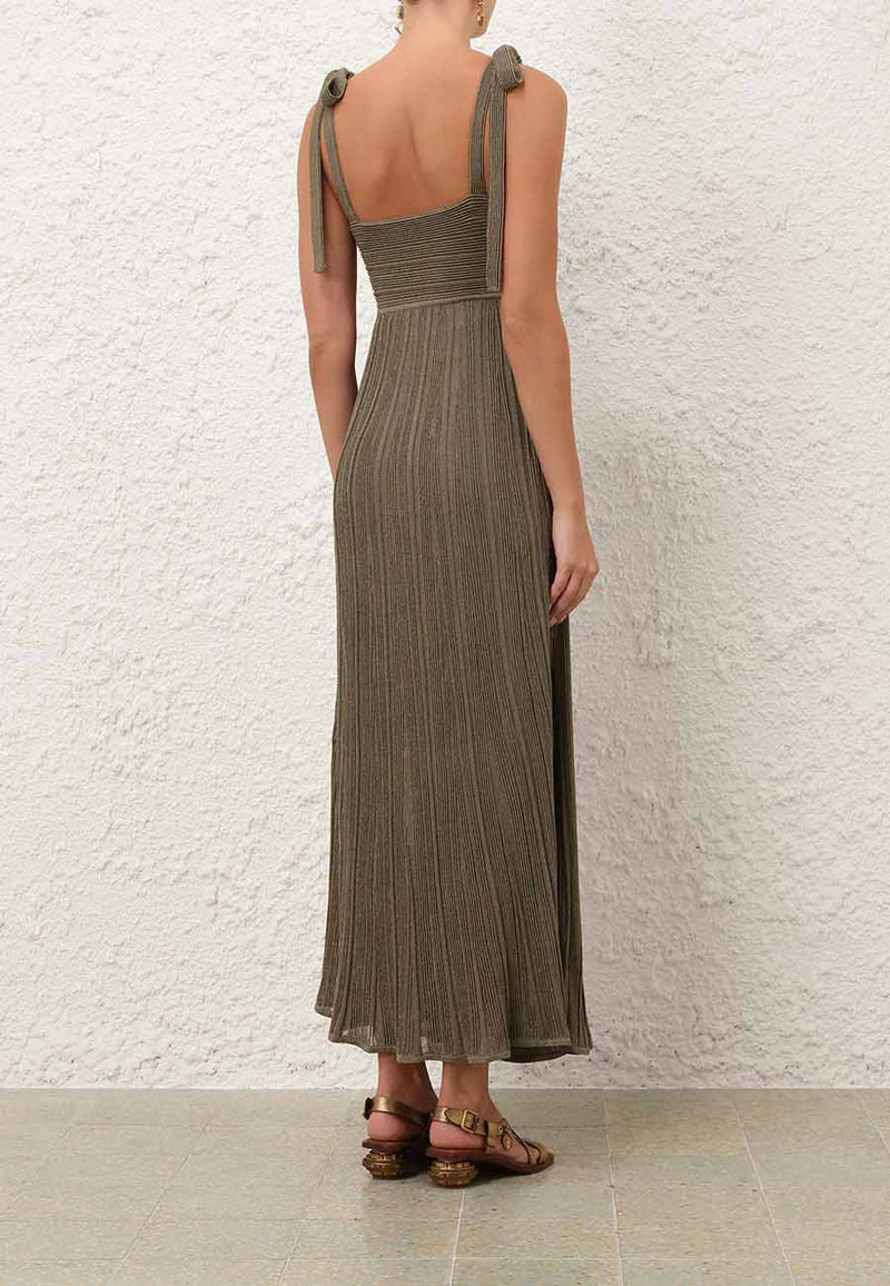 Wanderlust Metallic Maxi Dress